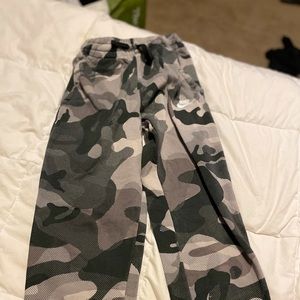 Nike Camo pants YXL